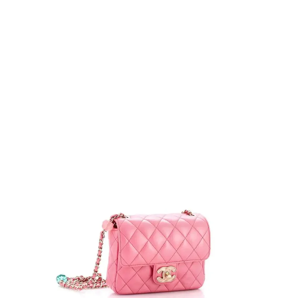 Chanel Candy Heart Flap Bag Quilted #251836C49B - Picture 2 of 6